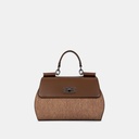 BAGCO Luxury Top-Handle Leather Bag