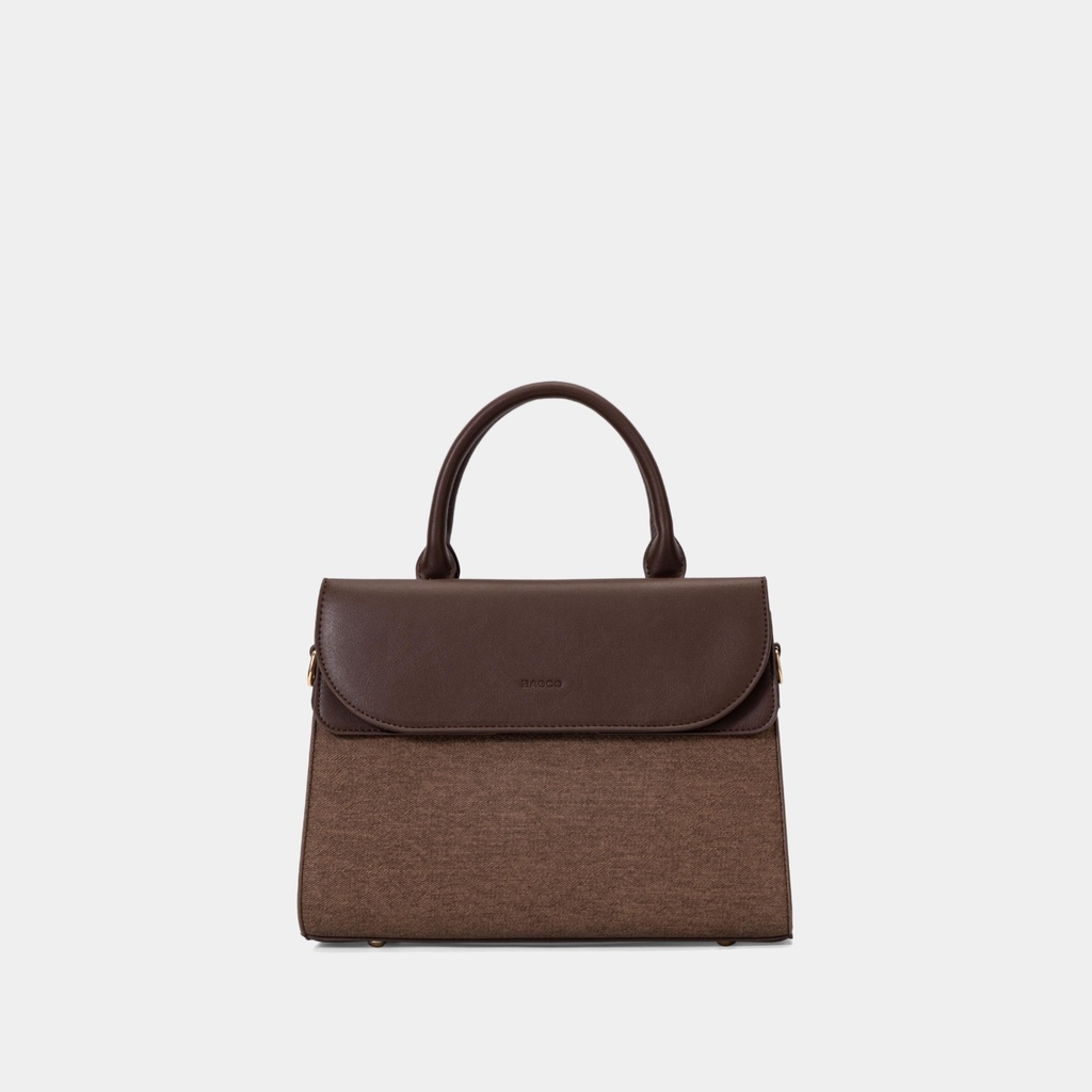 Classic Flap Texture Handbag