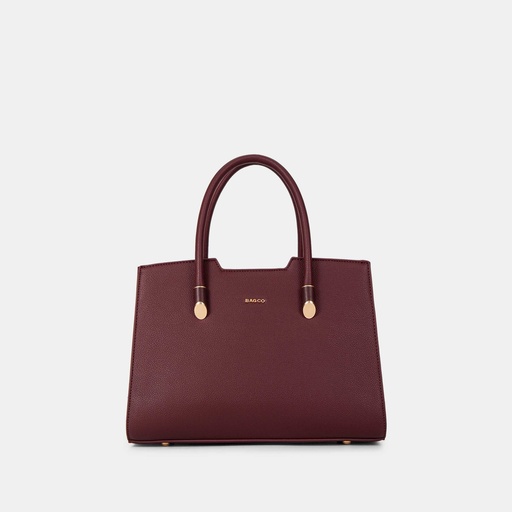 [BX012311099B-win red ] حقيبة باجكو الكلاسيكية ذات التصميم البسيط الراقي (أحمر نبيتي)