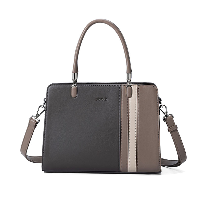 Pomonana Elegant Striped Handbag