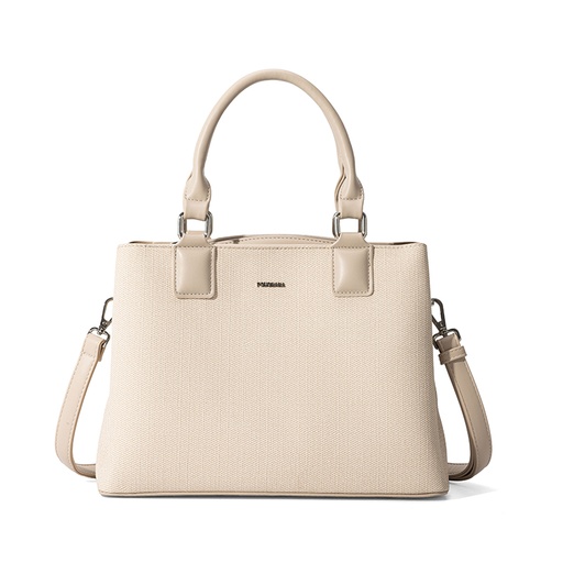 [90563-Beige] بومونانا إيليت حقيبة راقية بتصميم فاخر (بيج)