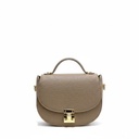 Luxe Crossbody Bag with Gold Lock