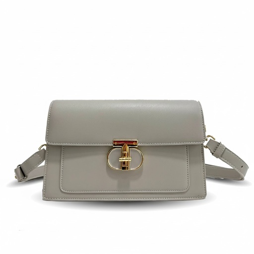 [80209 – Grey] Pomonana Premium Edition Belted Crossbody Bag (Grey)