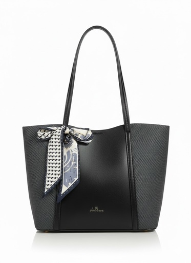 [80376 – Black] حقيبة بومونانا بريميوم إديشن بربطة وشاح (أسود)