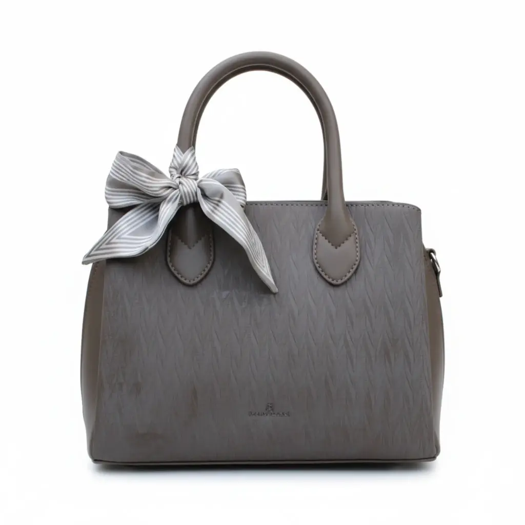 Pomonana Premium Ribbon-Tied Classic Handbag