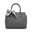 Pomonana Premium Ribbon-Tied Classic Handbag