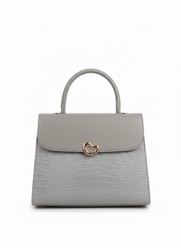 Heart Charm Classic Handbag