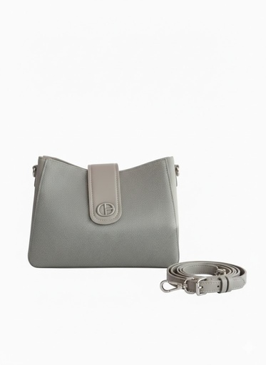 [80349 – Grey] Soft Bella Crossbody Bag (Grey)