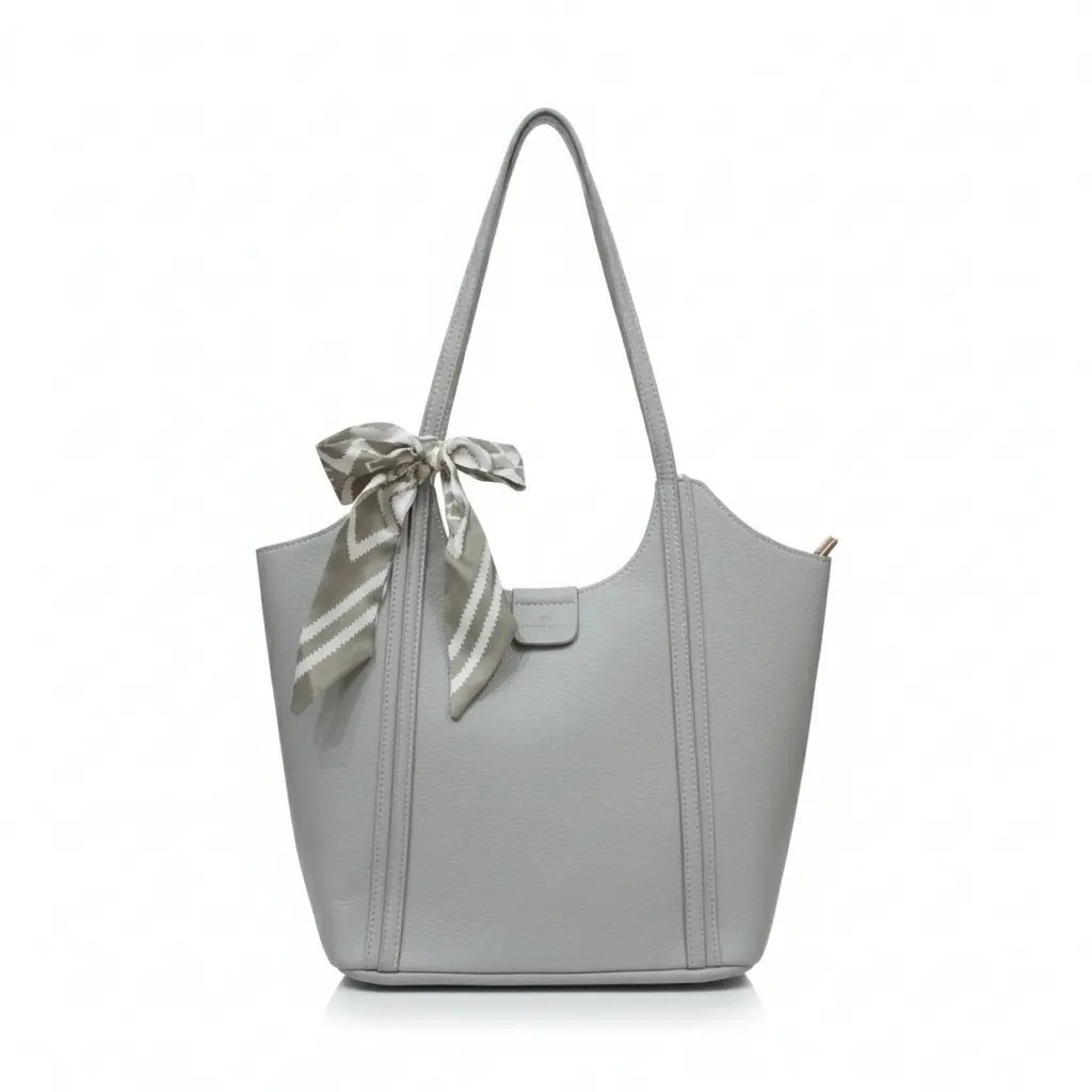 Elegant Ribbon Tote Bag