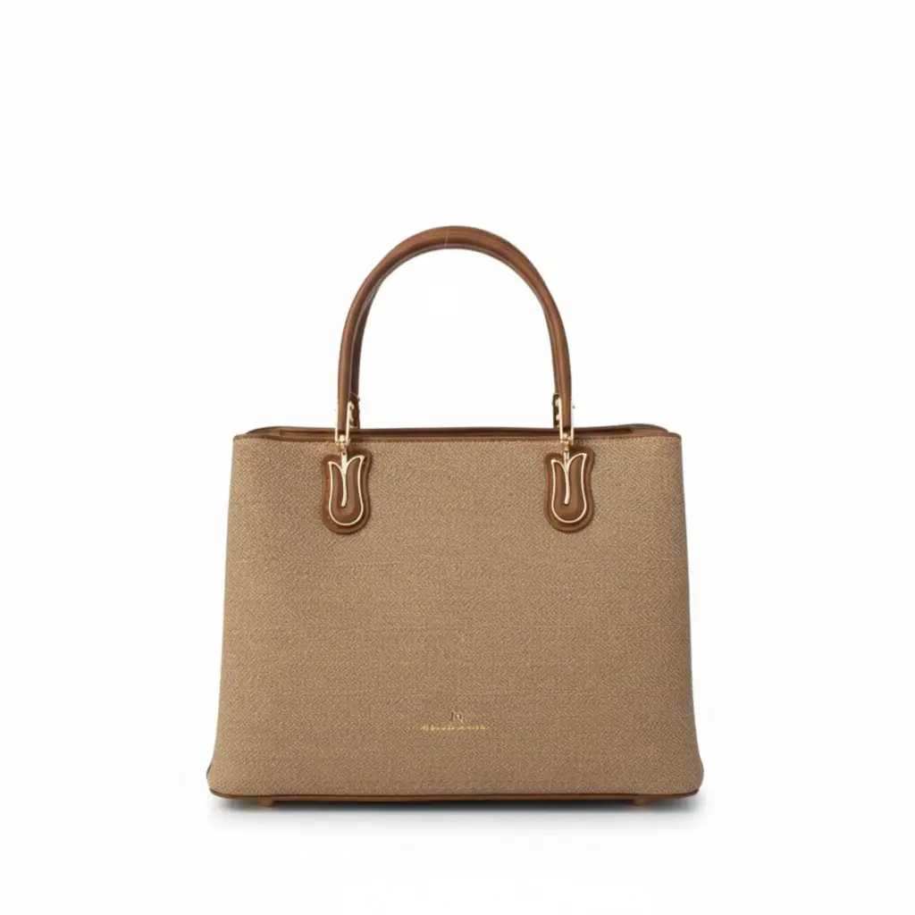 Royal Texture Frame Handbag