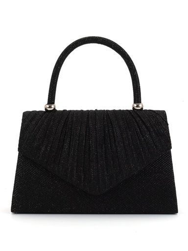 [ZP5818 – Black] Elegant Sparkle Evening Handbag (Black)