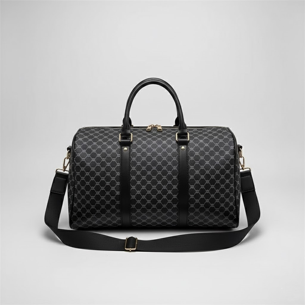 Luxury Travel Monogram Duffel Bag
