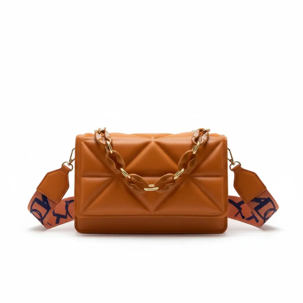 Geometric Chic Crossbody Bag