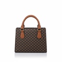 Elegant Monogram Square Handbag