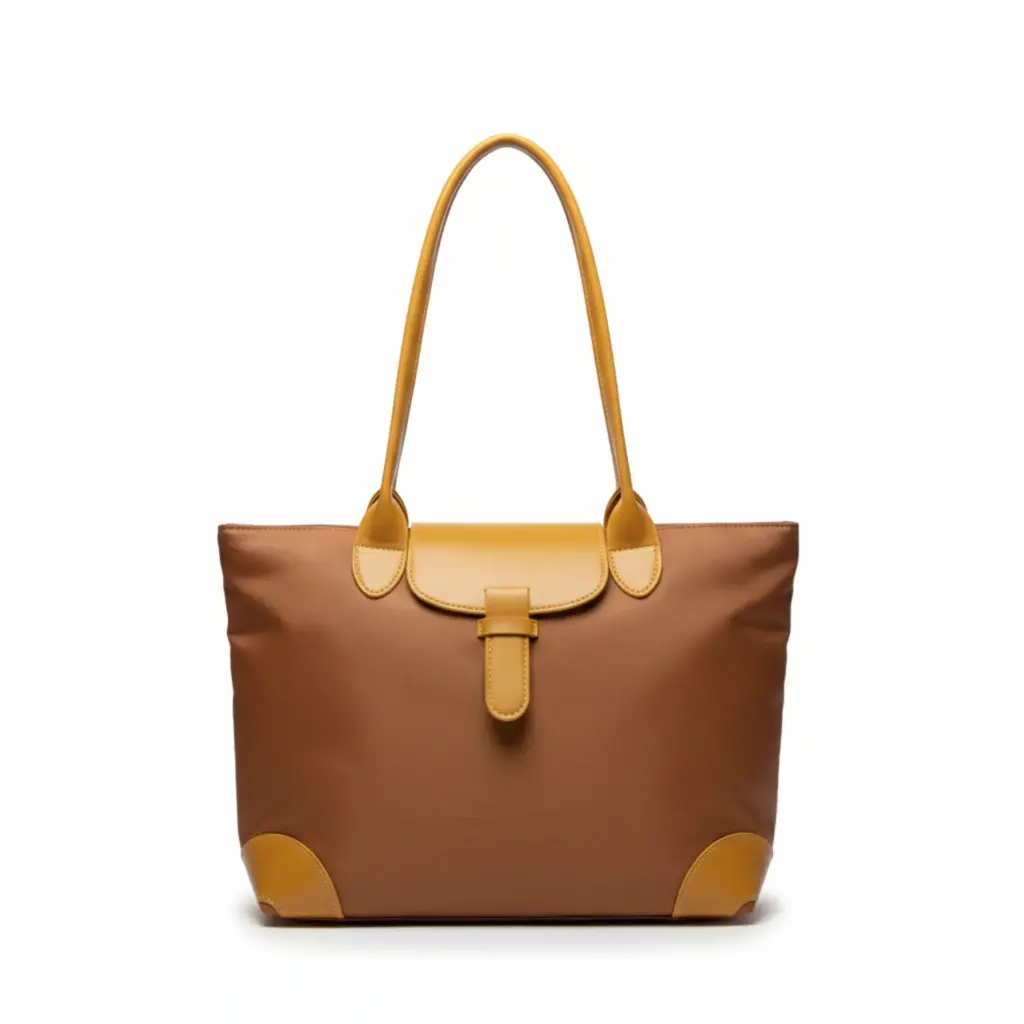 Classic Two-Tone Tote Bag