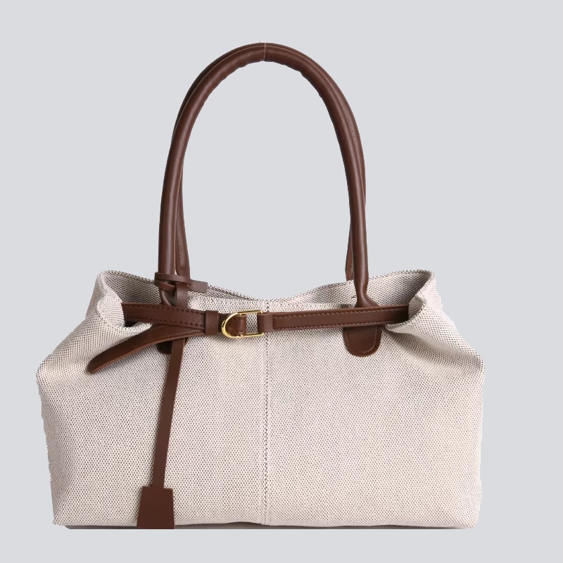Classic Canvas Buckle Totebag