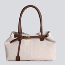 Classic Canvas Buckle Totebag
