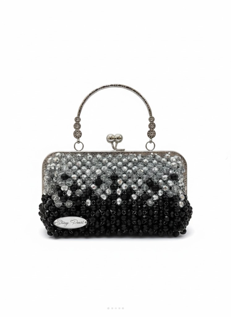 Dual-Tone Crystal Shine Bag