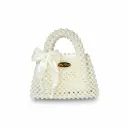 Cream Pearl Luxury Handbag