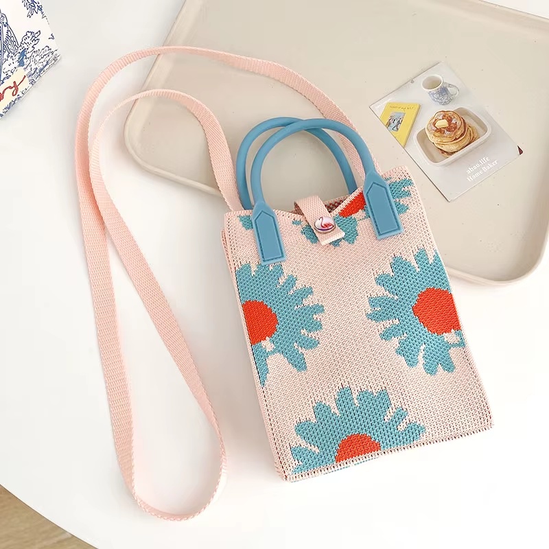 Embroidered Phone Bag