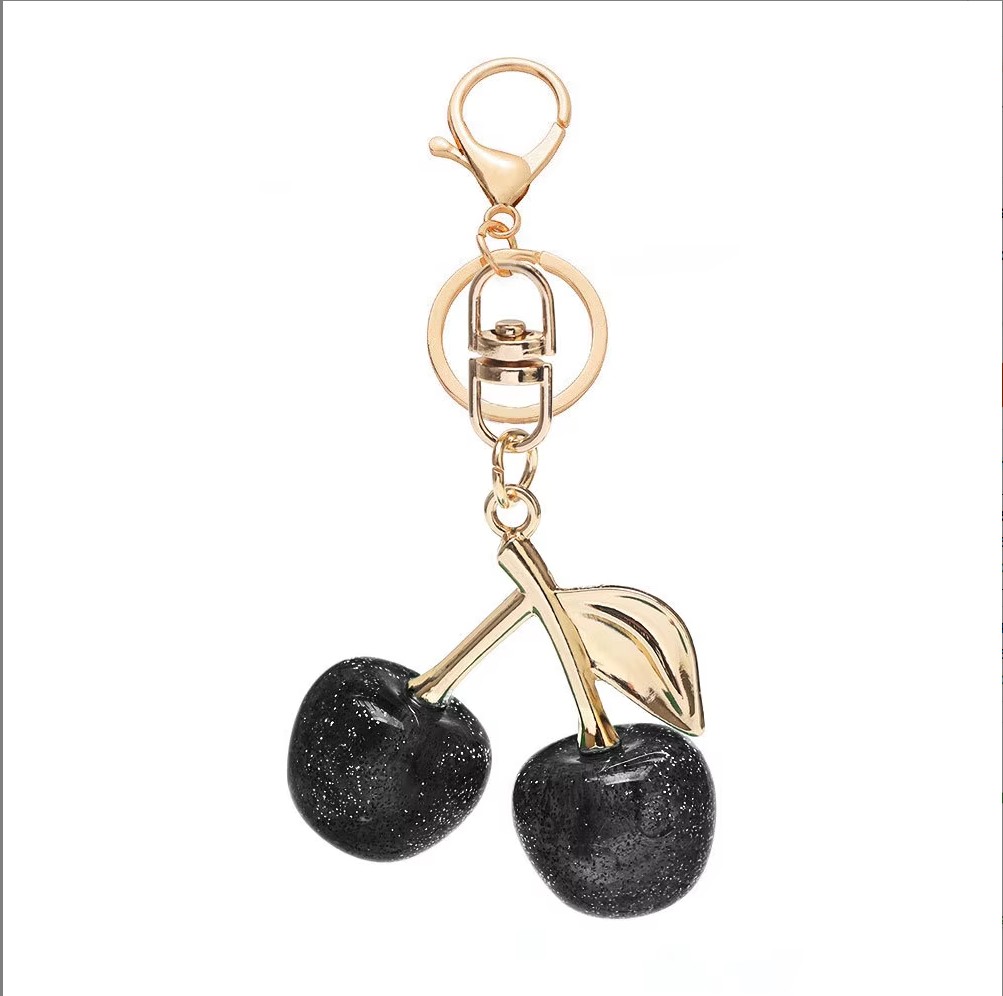 Elegant Stone Bag Charm