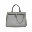Luxe Chain Handbag with Decorative Lock