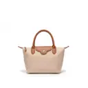 Elegant Two-Tone Classic Handbag