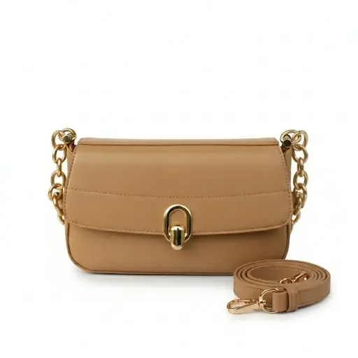 حقيبة بومونانا الأنيقة كروس بودي بسلسلة