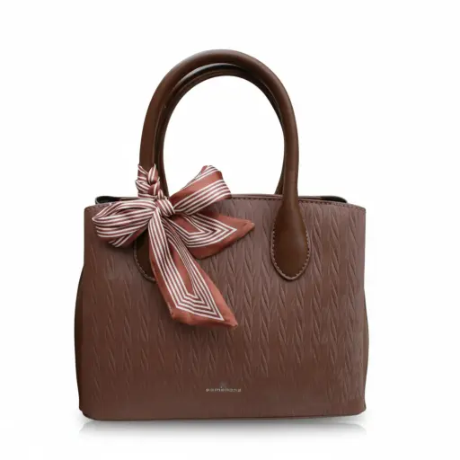 Pomonana Premium Ribbon-Tied Classic Handbag