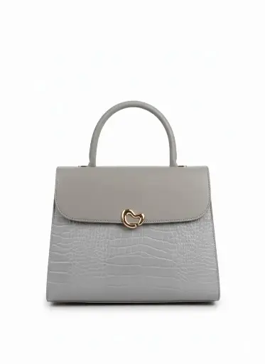 Heart Charm Classic Handbag