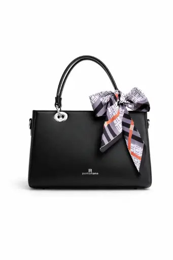 Ribbon Charm Classic Handbag