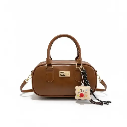 Vintage Oval Crossbody Bag