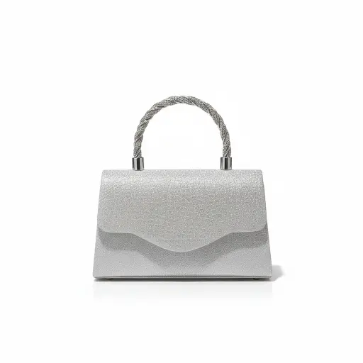 [HBX20250752 ] Luxury Sparkle Wave Evening Handbag