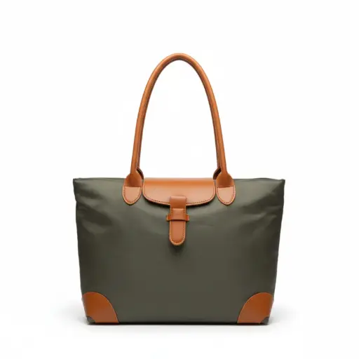 Classic Two-Tone Tote Bag