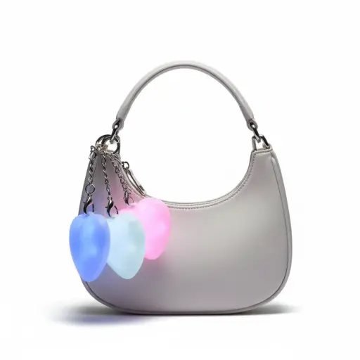 تعليقة LED مضيئة للحقيبة